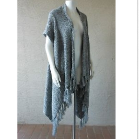 DESIGN HISTORY Long Fringed Sweater - Picture 3 of 7